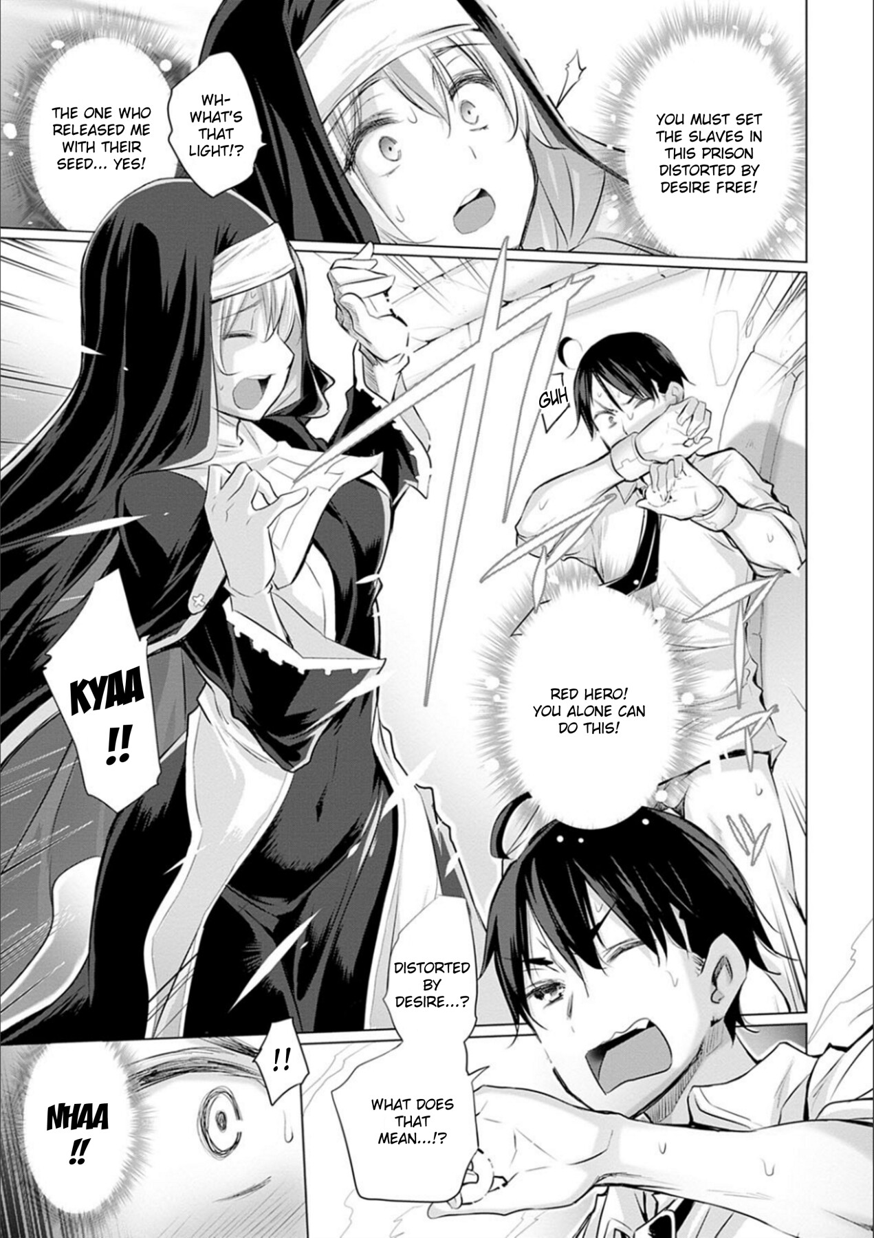 Hentai Manga Comic-While Jerking Off I Came a Red Gem and got Transported-Chapter 1-3-37